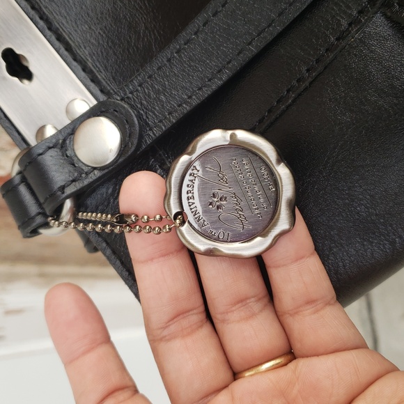 Patricia Nash Womens Arden Black All Leather Shoulder Tote Bag Feminine Designer - Picture 17 of 17